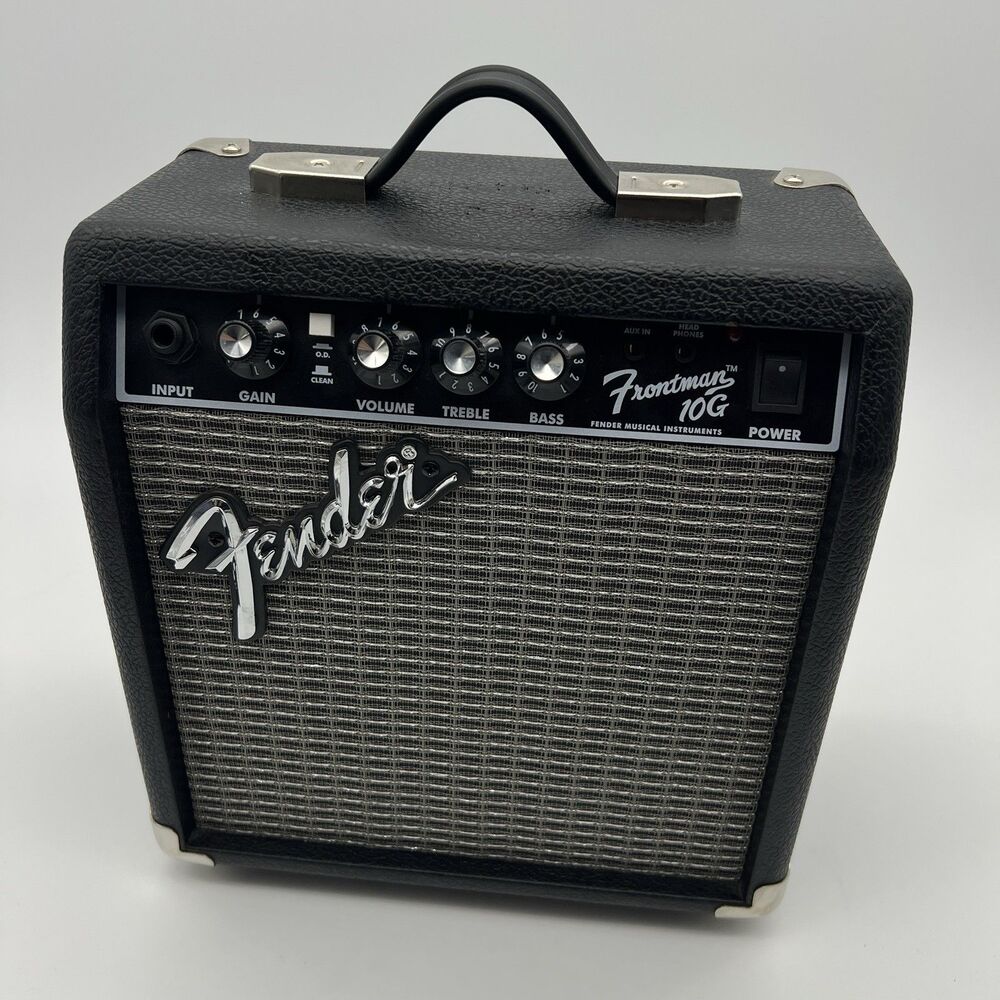 Fender Frontman 10G Amp PR 357 Guitar Practice Amplifier Input 20 Watt-Tested